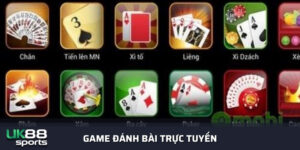 Top 5 trang web Game đánh bài trực tuyến hay nhất ở uk88